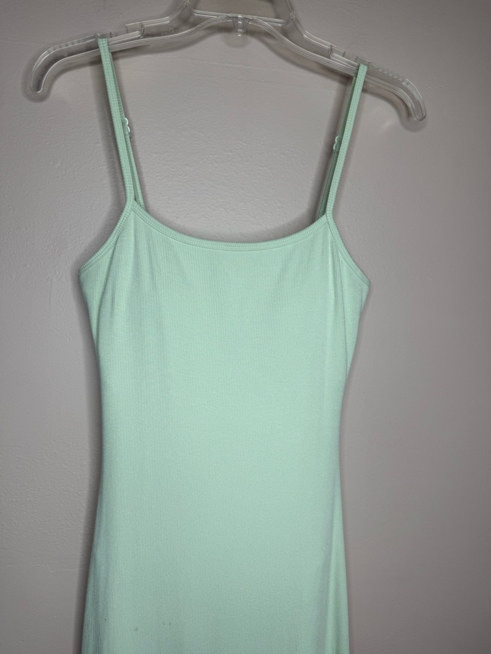 Zyia Active Sleeveless Mint Green Slip Dress With Bodysuit Size Medium - Picture 3 of 13